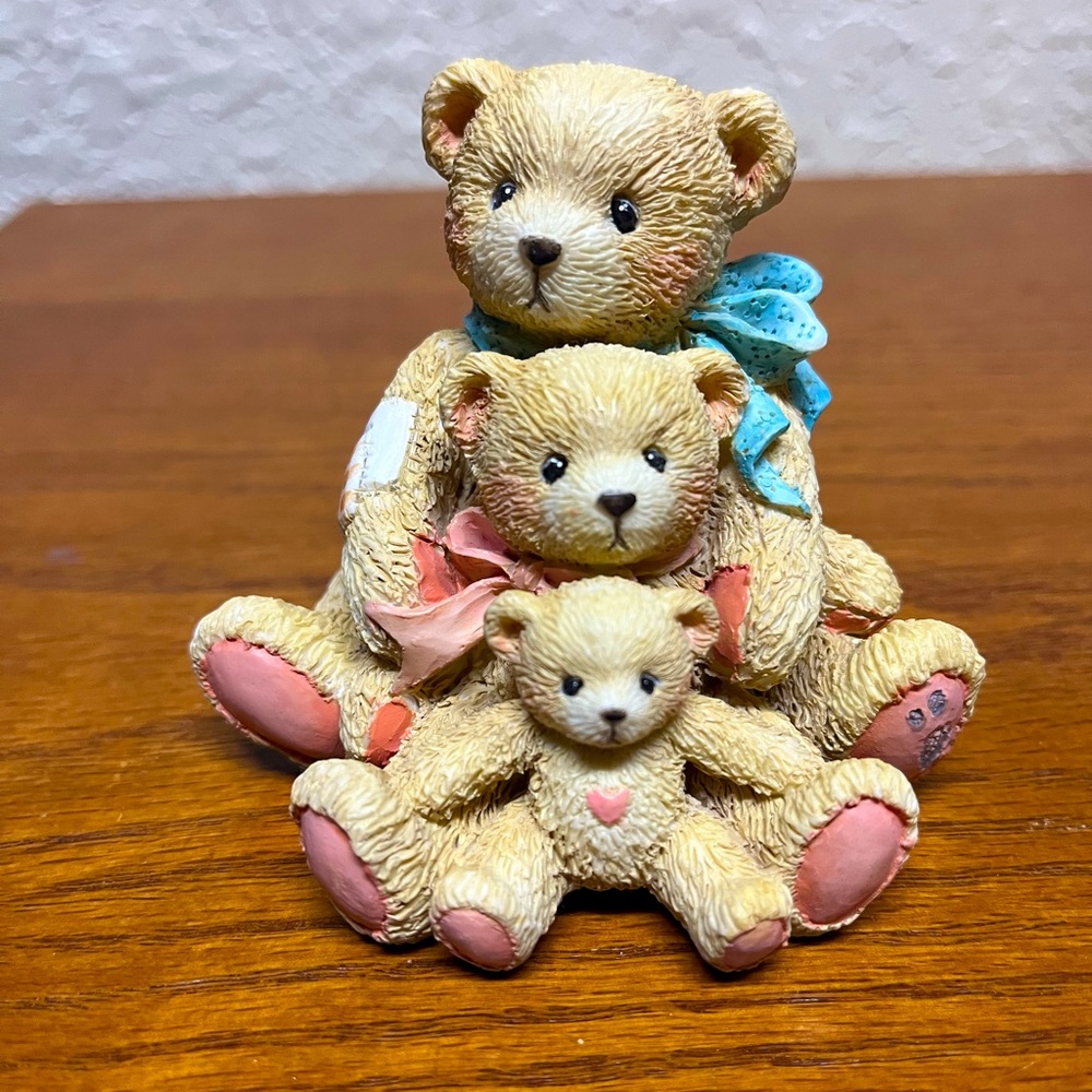 Cherished Teddies Figurine - Theadore, Samantha, and Tyler
